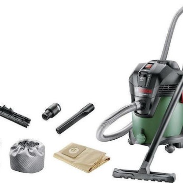 Bosch AdvancedVac 20 Σκούπα Υγρών / Στερεών 1200W με Πλαστικό Κάδο 20lt