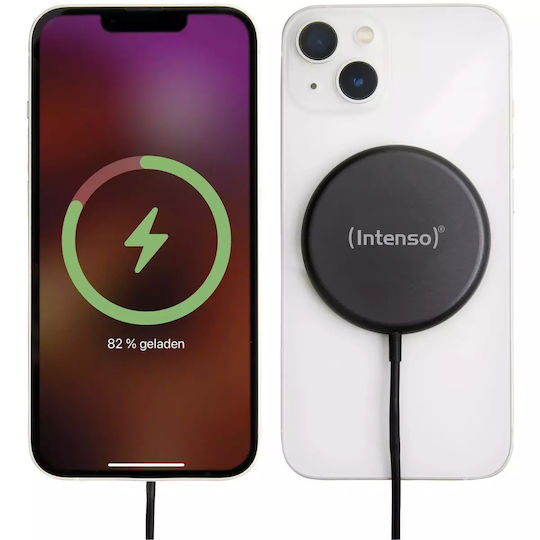 Intenso Ασύρματος Φορτιστής (Qi Pad) Μαύρος (MB1)