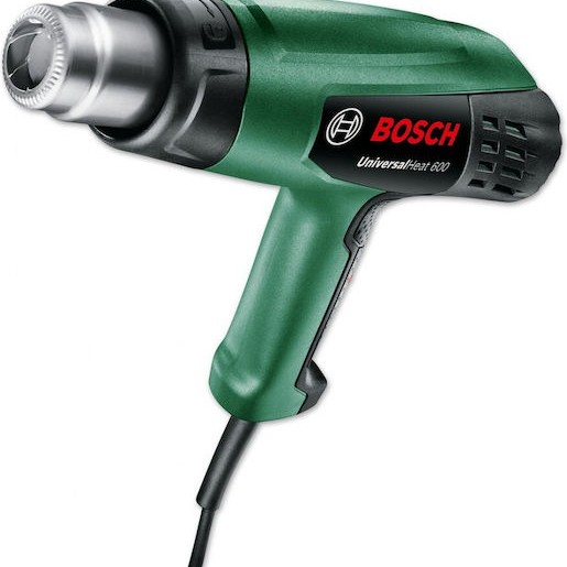 Bosch Universal Heat 600 Πιστόλι Θερμού Αέρα 1800W με Ρύθμιση Θερμοκρασίας εως και 600°C