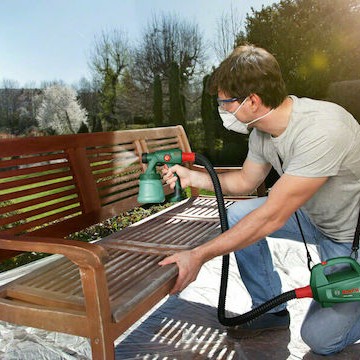 Bosch PFS 2000 Ηλεκτρικό Πιστόλι Βαφής 440W με Δοχείο 0.8lt