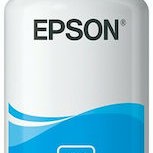 Epson 104 Γνήσιο Μελάνι Εκτυπωτή InkJet Κυανό (C13T00P240)