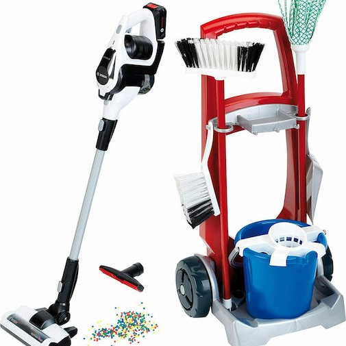 Klein Παιχνίδι Καθαρισμού Τρόλεϊ με Σκούπα Bosch