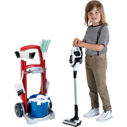 Klein Παιχνίδι Καθαρισμού Τρόλεϊ με Σκούπα Bosch