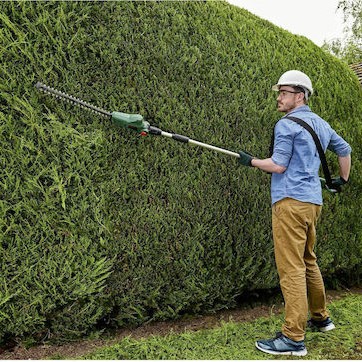 Bosch Universal Hedge Pole 18 Μπορντουροψάλιδο Μπαταρίας 18V Τηλεσκοπικό με Μήκος Λάμας 43cm
