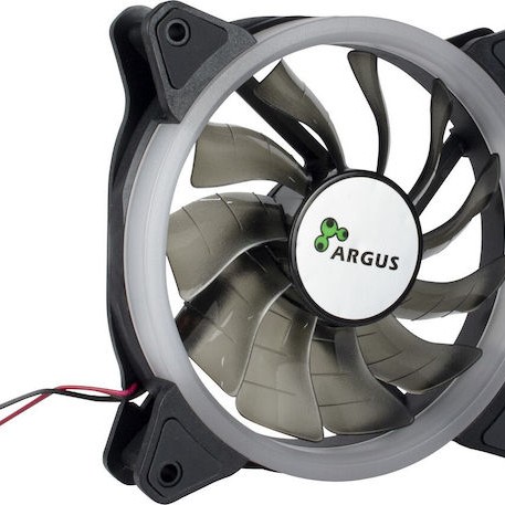 Argus RS-051 RGB Case Fan 120mm με Σύνδεση 4-Pin PWM
