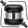 Tefal FF215D30 Φριτέζα 1.8lt Μαύρη