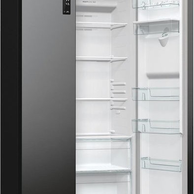 Gorenje Ψυγείο Ντουλάπα 547lt NoFrost Υ178.6xΠ91.5xΒ67εκ. Μαύρο NRR9185EABXLWD