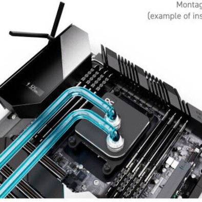 Alphacool Core 1 CPU Water Block Μαύρο