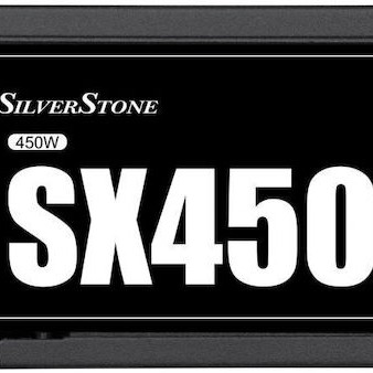 Silverstone SX450-B 450W Μαύρο Τροφοδοτικό Υπολογιστή Full Wired 80 Plus Bronze