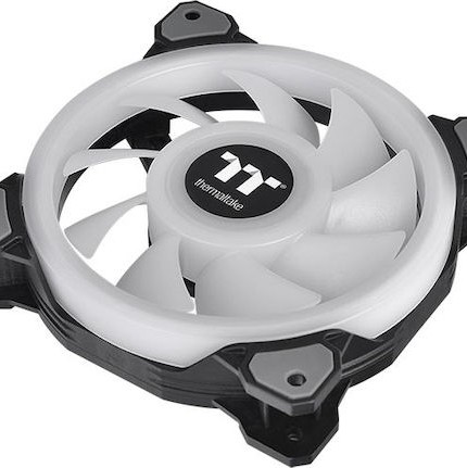 Thermaltake Quad 12 RGB Radiator Fan TT Premium Case Fan 120mm με Σύνδεση 4-Pin Molex 3τμχ