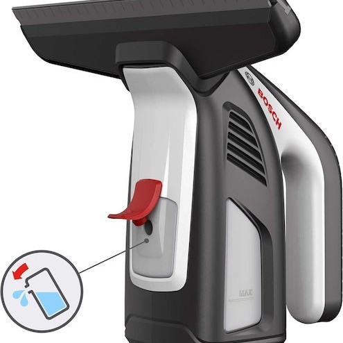 Bosch GlassVAC Solo Plus Καθαριστής Τζαμιών Χειρός Μπαταρίας 3.6V Μαύρος