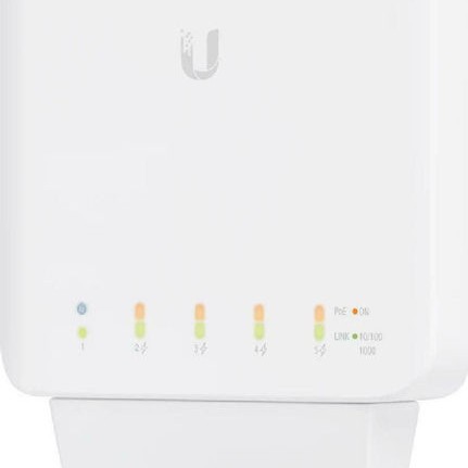 Ubiquiti UniFi USW-Flex Managed L2 PoE Switch με 5 Θύρες Gigabit (1Gbps) Ethernet