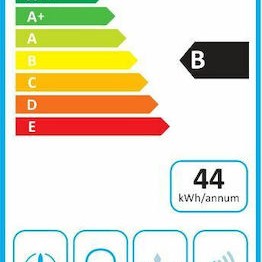Respekta CH 77060 W Απορροφητήρας Καμινάδα 60cm Λευκός