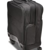 Kensington Βαλίτσα Ταξιδίου Καμπίνας Υφασμάτινη Μαύρος με 4 Ρόδες