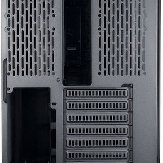 Inter-Tech C-701 Panorama Gaming Midi Tower Κουτί Υπολογιστή με Πλαϊνό Παράθυρο Μαύρο