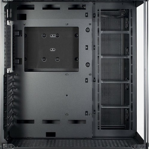 Inter-Tech C-701 Panorama Gaming Midi Tower Κουτί Υπολογιστή με Πλαϊνό Παράθυρο Μαύρο