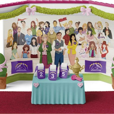 Schleich-S Παιχνίδι Μινιατούρα Σετ Big Horse Show για 5-12 Ετών