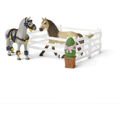 Schleich-S Παιχνίδι Μινιατούρα Σετ Big Horse Show για 5-12 Ετών