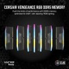 Corsair Vengeance RGB XMP DDR5 96GB RAM με 2x48GB Modules και Ταχύτητα 6400 για Desktop