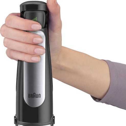 Braun MQ 7035X Ραβδομπλέντερ με Ανοξείδωτη Ράβδο 1000W Μαύρο