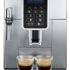 De'Longhi Dinamica Αυτόματη Μηχανή Espresso 1450W Πίεσης 15bar με Μύλο Άλεσης Ασημί