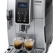 De'Longhi Dinamica Αυτόματη Μηχανή Espresso 1450W Πίεσης 15bar με Μύλο Άλεσης Ασημί