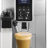 De'Longhi Dinamica Αυτόματη Μηχανή Espresso 1450W Πίεσης 15bar με Μύλο Άλεσης Ασημί