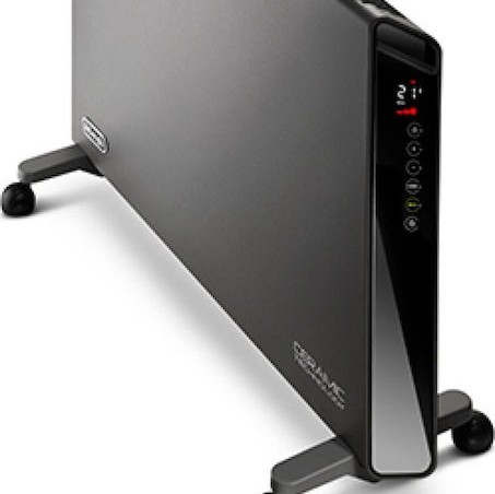 De'Longhi Θερμοπομπός Δαπέδου 2200W με Ηλεκτρονικό Θερμοστάτη Μαύρος