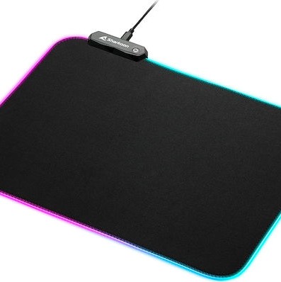 Sharkoon 1337 RGB V2 Gaming Mouse Pad Medium 360mm με RGB Φωτισμό Μαύρο