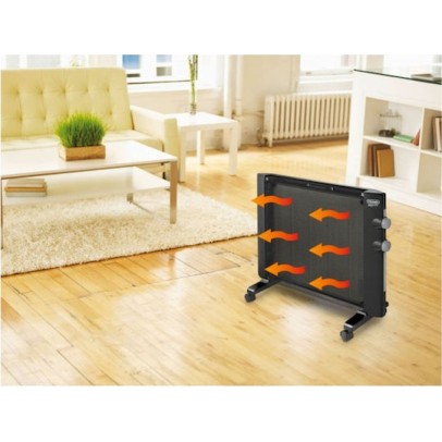 De'Longhi HMP1500 Θερμοπομπός Δαπέδου 1500W Mica 73.6x57cm