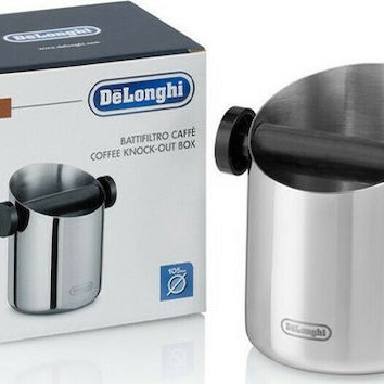 De'Longhi Ανοξείδωτο Δοχείο Χτυπήματος Κλείστρου 14.3x11.3x15.8εκ.