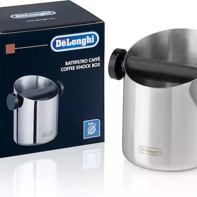 De'Longhi Ανοξείδωτο Δοχείο Χτυπήματος Κλείστρου 14.3x11.3x15.8εκ.