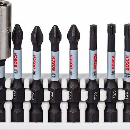 Bosch Σετ 8 Μύτες Κατσαβιδιού Impact Control