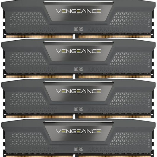 Corsair Vengeance DDR5 64GB RAM με 4x16GB Modules και Ταχύτητα 6000 για Desktop