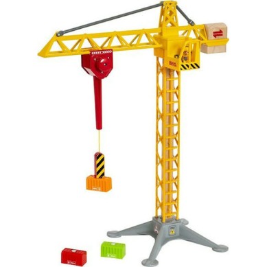 Brio Toys Κατασκευαστστικός Γερανός