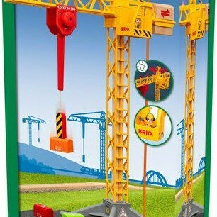 Brio Toys Κατασκευαστστικός Γερανός