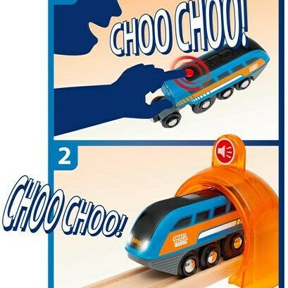 Brio Toys Τρενάκι με Ήχο για 3+ Ετών