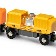 Brio Toys Three-Wagon Cargo Τρενάκι για 3+ Ετών