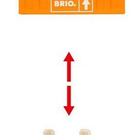 Brio Toys Three-Wagon Cargo Τρενάκι για 3+ Ετών