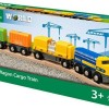 Brio Toys Three-Wagon Cargo Τρενάκι για 3+ Ετών