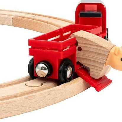 Brio Toys Animal Farm Σετ με Τρενάκι από Ξύλο για 3+ Ετών