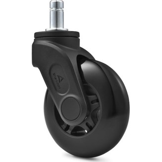 Sharkoon SW10 Τροχοί Προσανατολισμού Μαύροι Ρόδες 5τμχ x11mm