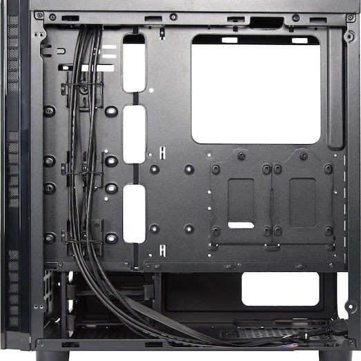 Chieftec Hawk Tempered Glass Midi Tower Κουτί Υπολογιστή με Πλαϊνό Παράθυρο Μαύρο