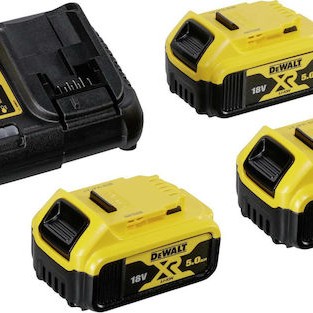 Dewalt Τροχός 125mm Μπαταρίας Brushless 3x5Ah