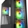 Sharkoon TK4 RGB Gaming Midi Tower Κουτί Υπολογιστή με Πλαϊνό Παράθυρο Μαύρο