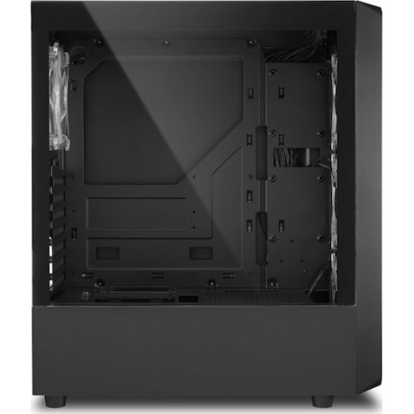 Sharkoon TK4 RGB Gaming Midi Tower Κουτί Υπολογιστή με Πλαϊνό Παράθυρο Μαύρο