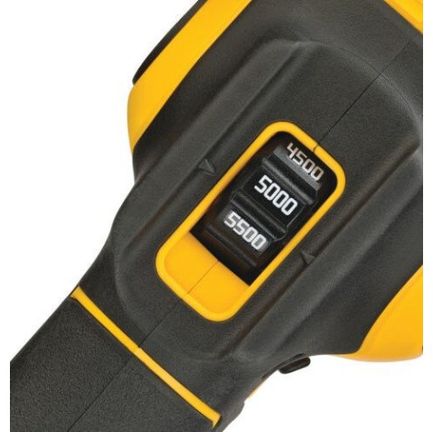 Dewalt Περιστροφικός Αλοιφαδόρος Brushless 18V Solo με Ταχύτητα 5500rpm & Ρύθμιση Στροφών
