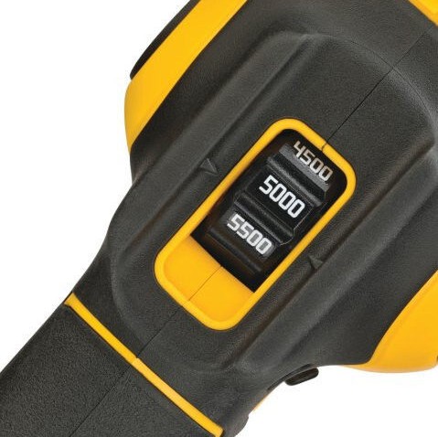 Dewalt Περιστροφικός Αλοιφαδόρος Brushless 18V Solo με Ταχύτητα 5500rpm & Ρύθμιση Στροφών