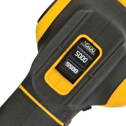 Dewalt Περιστροφικός Αλοιφαδόρος Brushless 18V Solo με Ταχύτητα 5500rpm & Ρύθμιση Στροφών