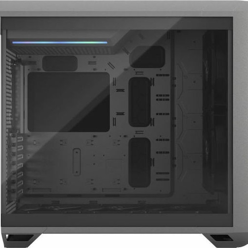 Fractal Design Torrent TG Light Gray Gaming Midi Tower Κουτί Υπολογιστή με Πλαϊνό Παράθυρο Γκρι